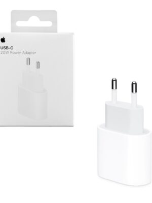 APPLE ORIGINAL TRAVEL CHARGER 20W USB C MHJE3ZM WHITE BLISTER