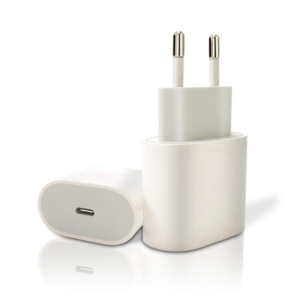 APPLE ORIGINAL TRAVEL CHARGER 20W USB C MHJE3ZM WHITE BULK