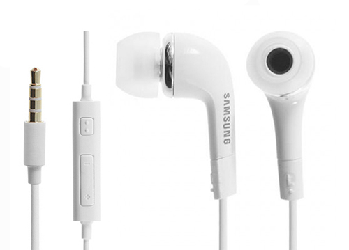 SAMSUNG ORIGINAL Handsfree STEREO ΚΑΡΦΙ 350mm WHITE Ψείρα