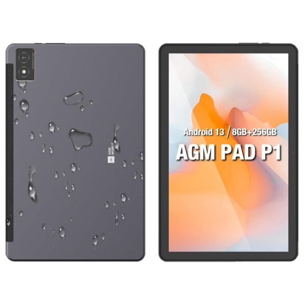 AGM Pad P1 10.36 inch Rugged Tablet LTE 8GB256GB Grey 48460 1