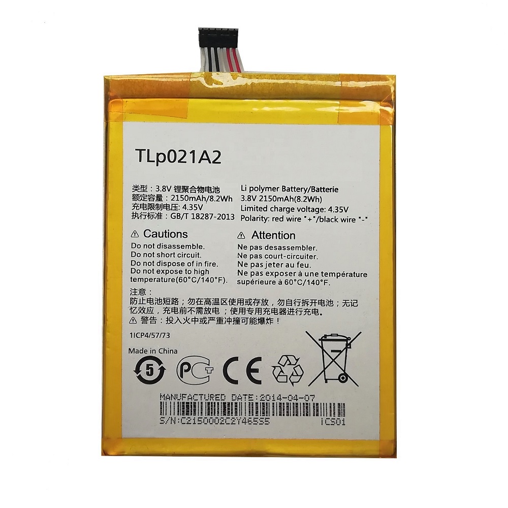 ALCATEL 6050 ORIGINAL BATTERY 2150mAh LI ION BULK