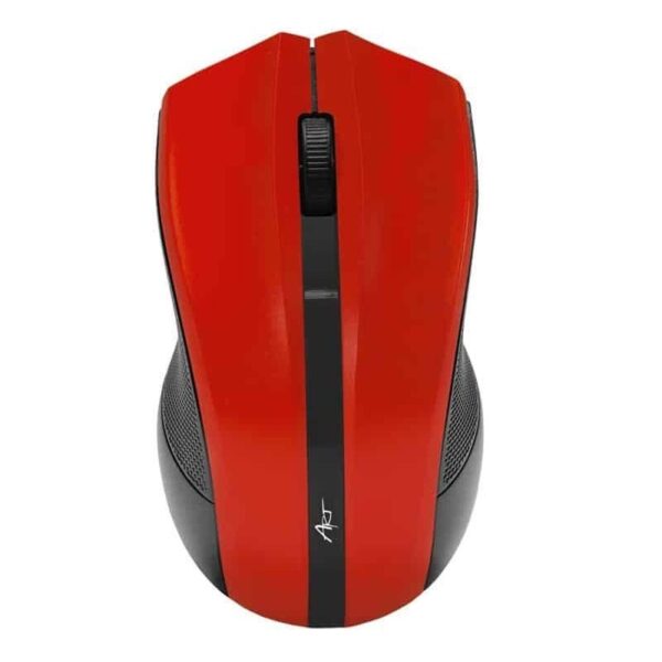 ART AM 97 Optical Wireless Mouse Red 1