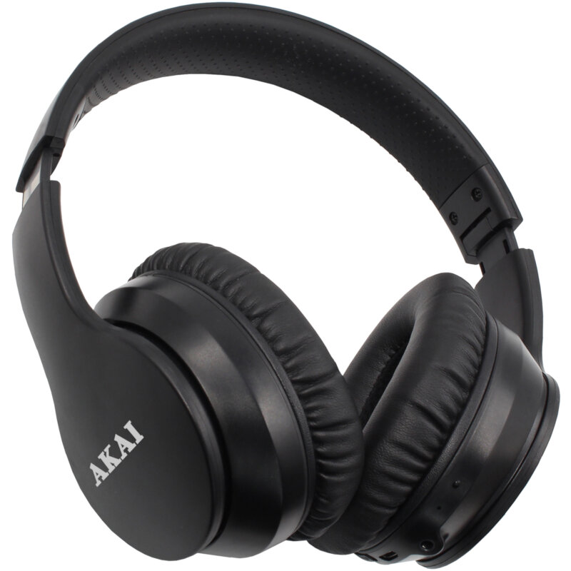 Akai BTH B6ANC Ασύρματα Bluetooth over ear ακουστικά Hands Free με Active Noise Cancellation 50518