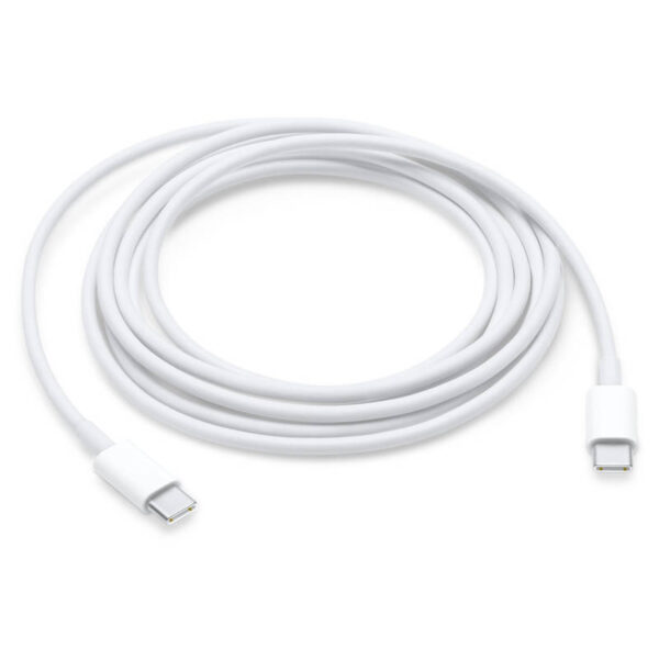 Apple Regular USB 3.1 Cable USB C male USB C male Λευκό 2m Bulk MLL82ZMA 51880