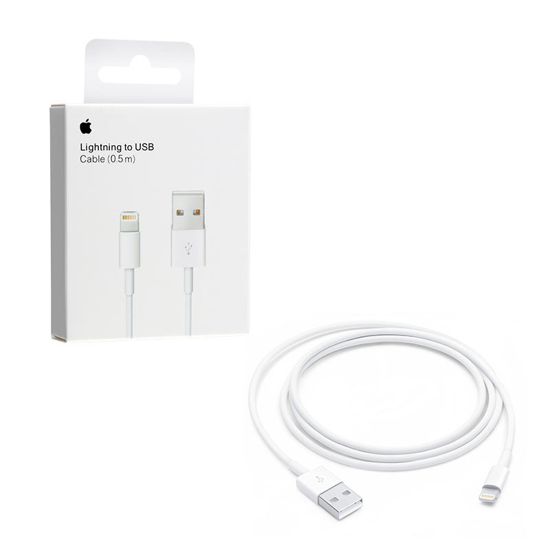 Apple USB A to Lightning Cable Λευκό 0.5m ME291ZMA 46943