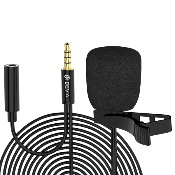 DEVIA Smart Series Wired Microphone 3.5mm Black 1