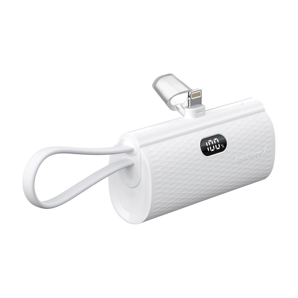 FORCELL F ENERGY Power Plug F5K3 powerbank 5000 mAh for Lightning 8 PIN PD 20W white 52099