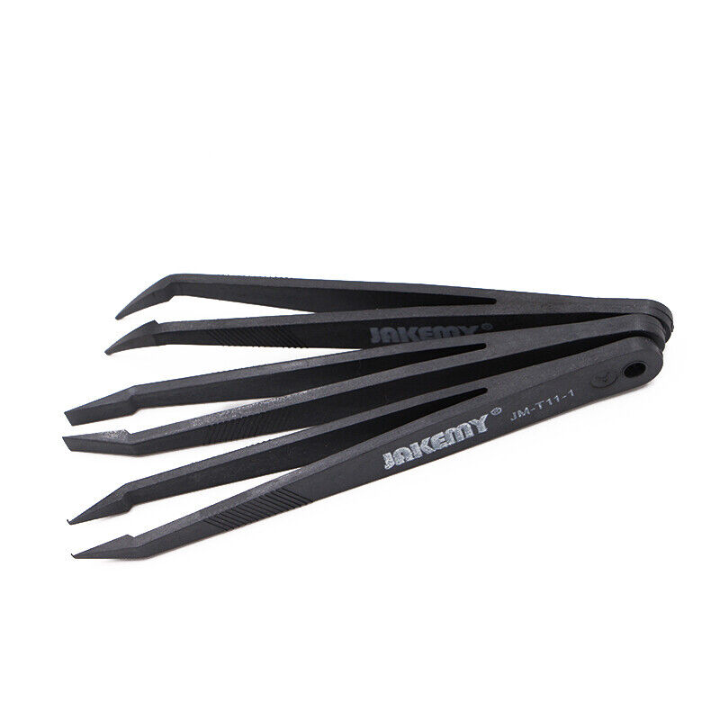 JAKEMY JM T11 3 in 1 Mini Precision Anti Static Highly Heat Resistant Tweezers 45507