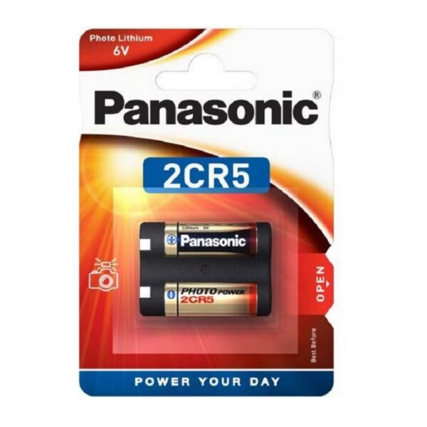 Panasonic Photo Μπαταρία Λιθίου 2CR5 6V 1τμχ