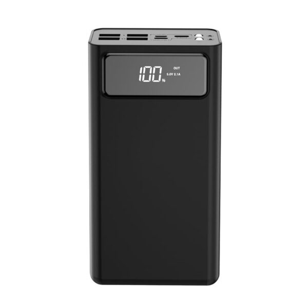 XO PR125 POWERBANK 50000mAh Digital Display Black 1