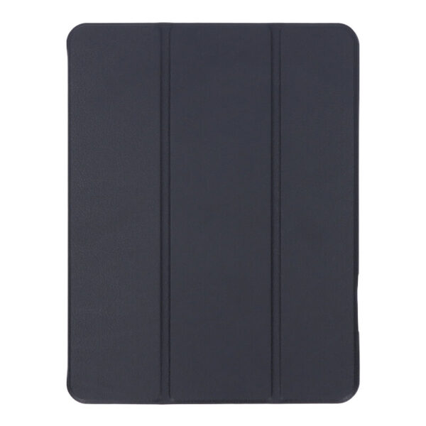 APPLE iPad Air 4 2020 10.9 Triple Folding Leather Case with TPU Pen Slot Black 1